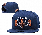 Chicago Bears Team Logo Adjustable Hat YD (4),baseball caps,new era cap wholesale,wholesale hats